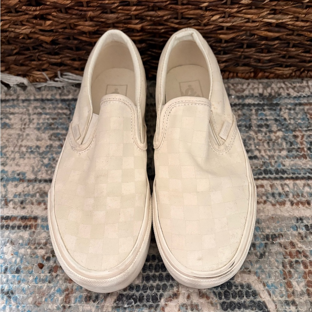 VANS Checkered Slip-On Sneakers